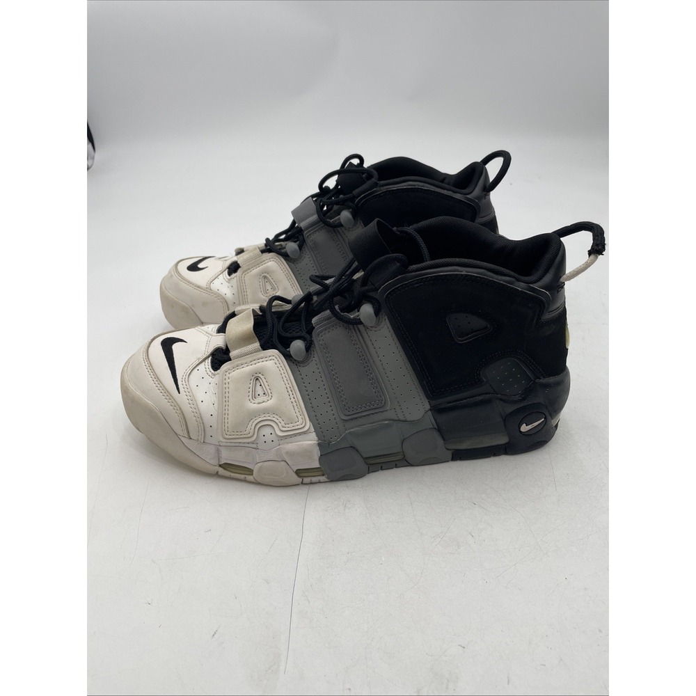 Nike Air Uptempo White Black Varsity Outlines Mens Size 11.5